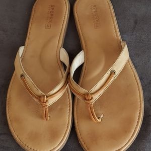 Sperry Topsiders leather sandals sz 10